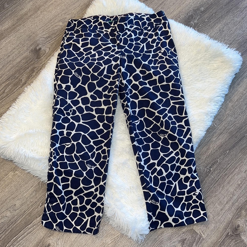 Lilly Pulitzer Giraffe Print Pant